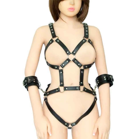 Боди-портупея Notabu с наручниками