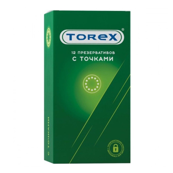 Презервативы Torex с точками