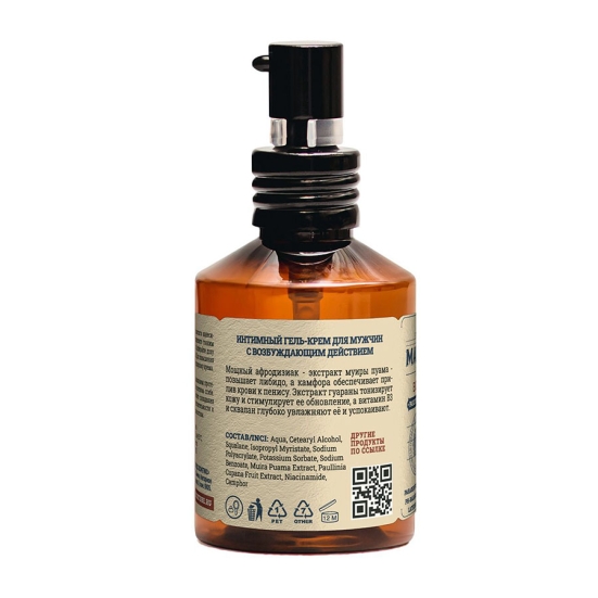 Возбуждающий гель MANUFUCKTURE для мужчин