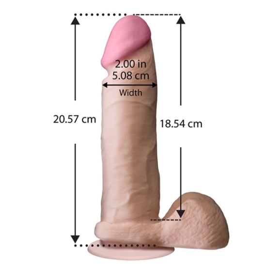 Фаллос Realistic Cock 8&quot; UR3 with Balls