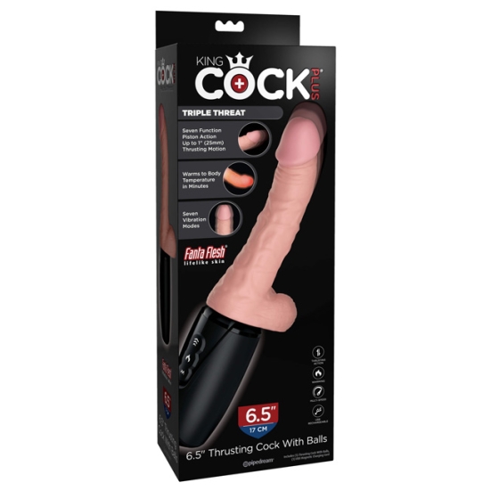 Вибростимулятор Pipedream 6.5&quot; Thrusting Cock