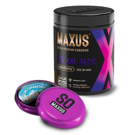 Презервативы увеличенные Maxus XXL