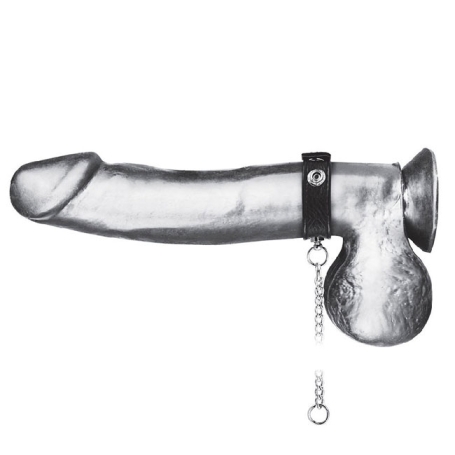 Поводок на пенис Snap Cock Ring With 12" Leash