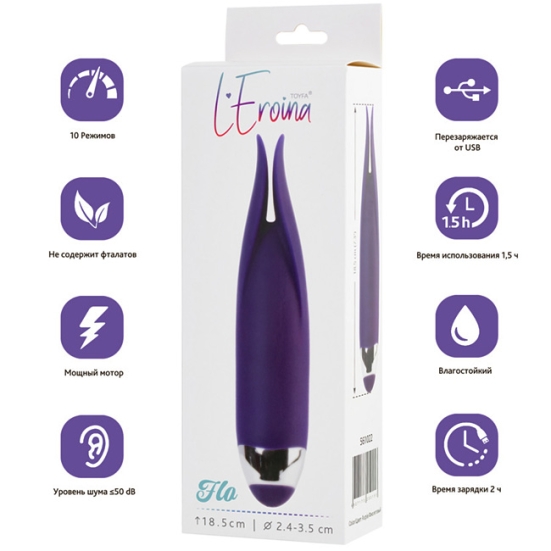 Вибратор ToyFa L&#039;Eroina Flo