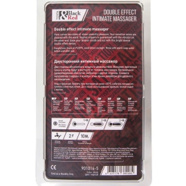 Вибратор ToyFa Black&Red