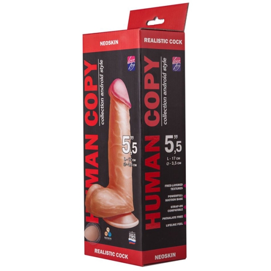 Фаллос Lovetoy Human Copy