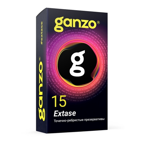 Презервативы Ganzo Extase №15